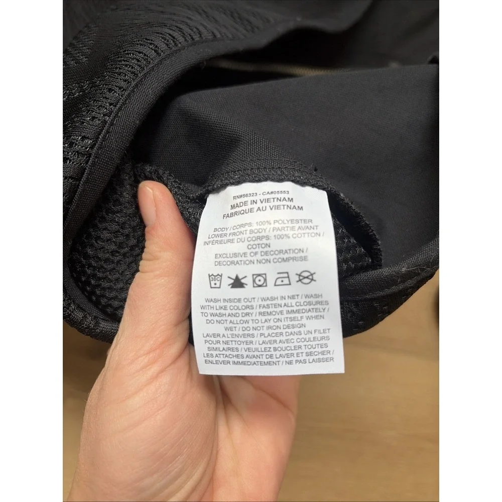 Jordan Brand Mens Utility Vest‎ Black Mesh Full Zip HF9327-010 Size Medium